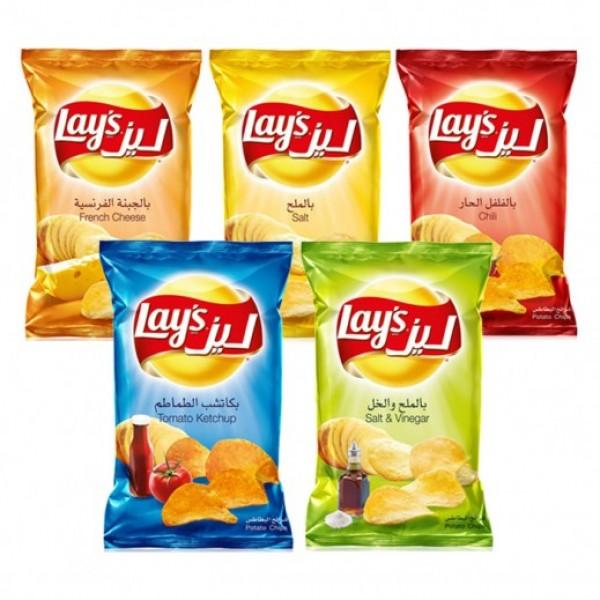 Lay's Arabic Chips Assorted Flavours — ليز available at Hana Market