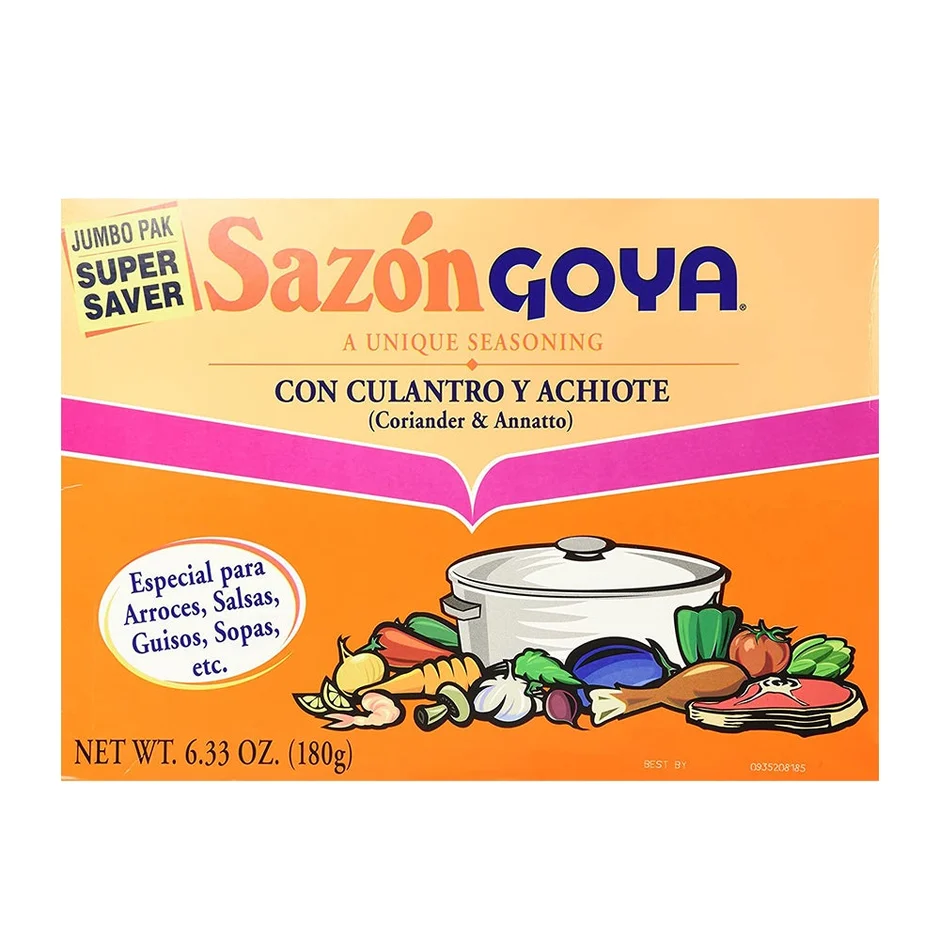 Sazón Goya Seasoning — Culantro y Achiote available at Hana Market