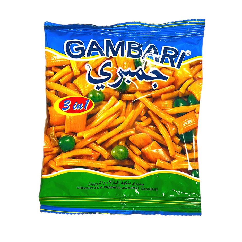 Gambari Greenpeas & Prawn Snacks — جمبري available at Hana Market
