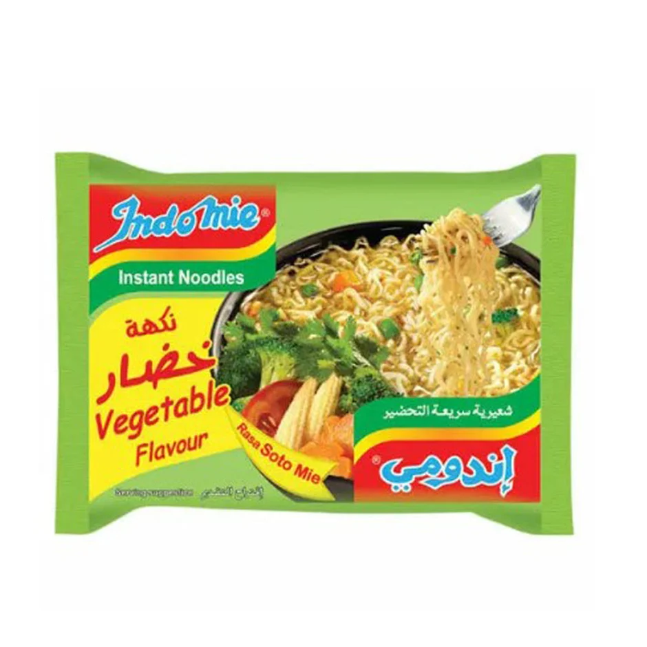 Indomie Vegetable Flavour Instant Noodles — إندومي available at Hana Market