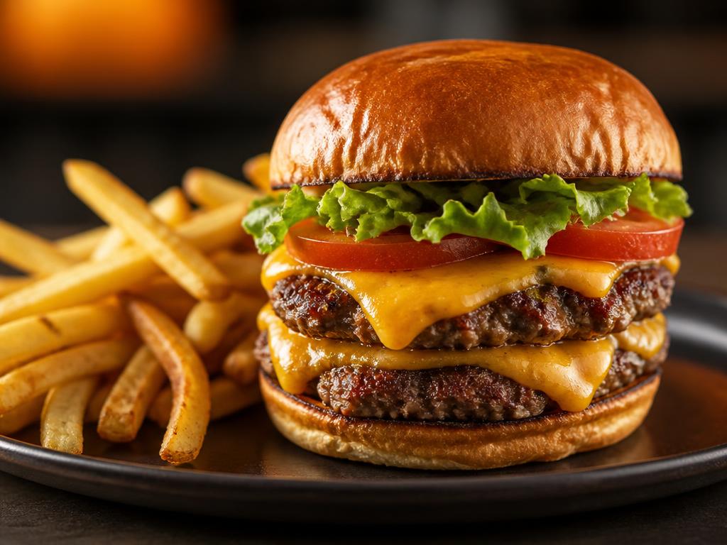 Cheeseburger from the Hana Market deli