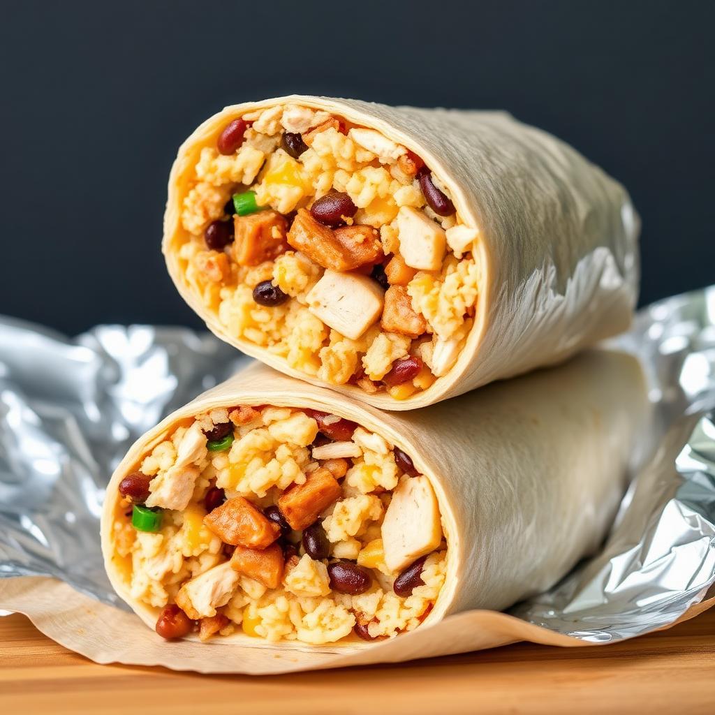 Chicken Burrito from the Hana Market deli