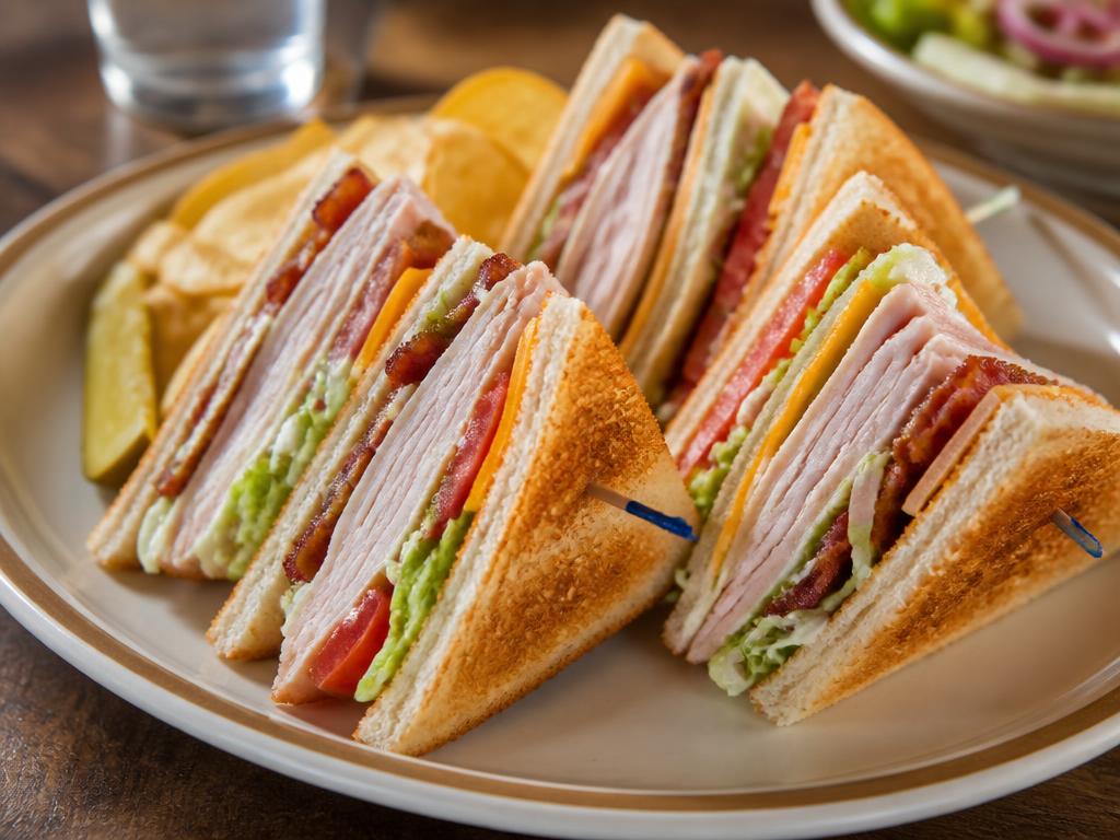 Turkey Club Sandwich from the Hana Market deli