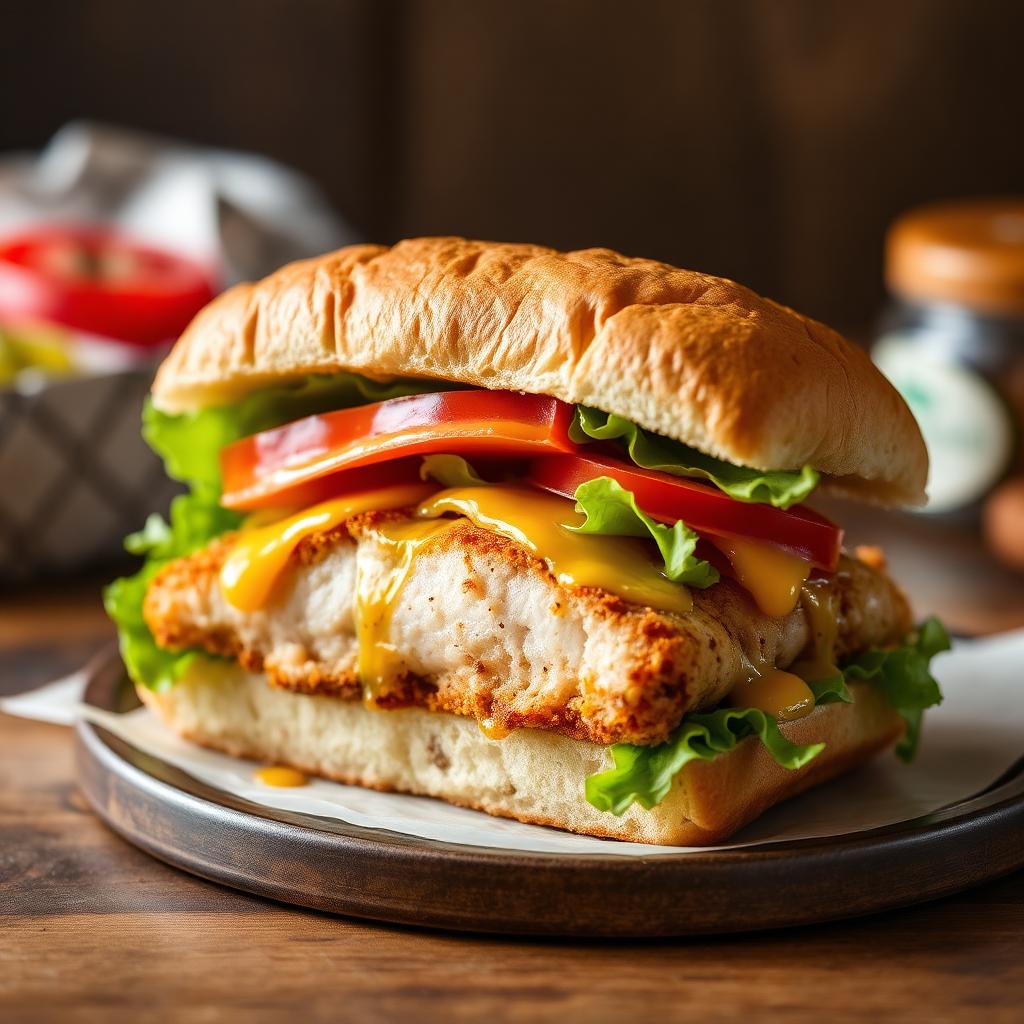 NYPD Chicken Cutlet Hero from the Hana Market deli