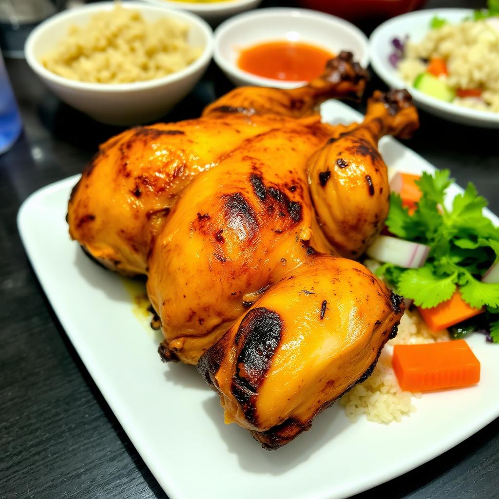 Grilled Chicken — دجاج فحم from the Hana Market deli