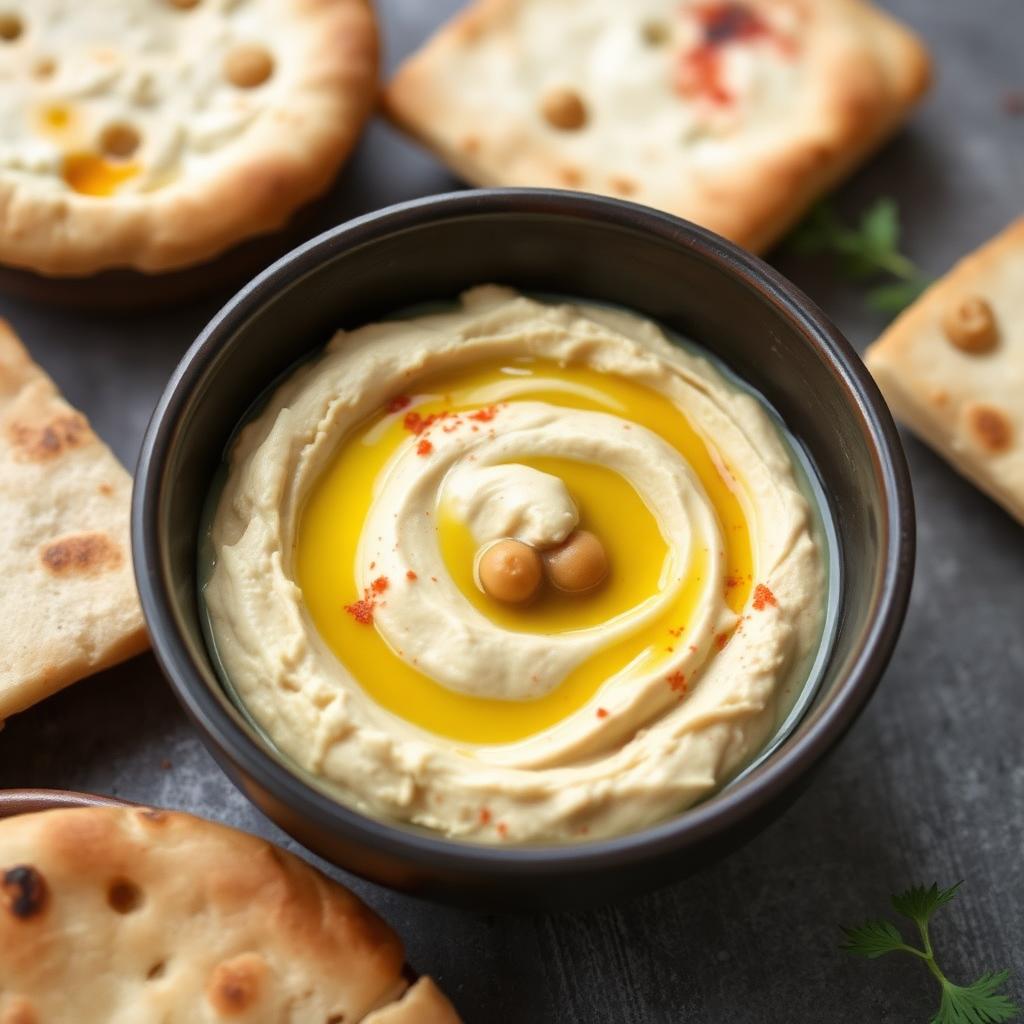 Hummus — حمص from the Hana Market deli
