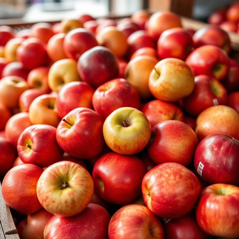 Apples at Hana Market