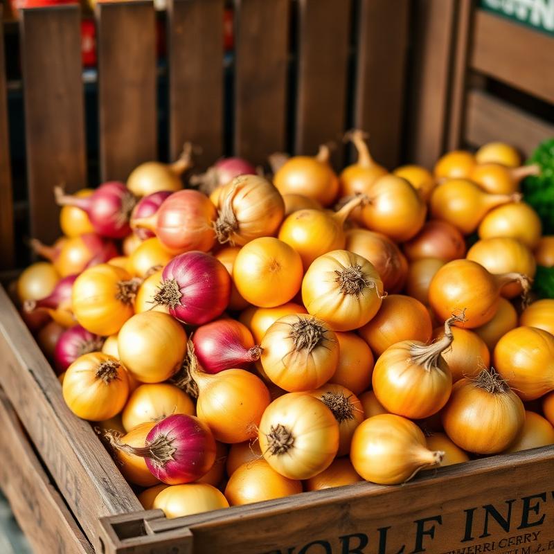 Onions at Hana Market