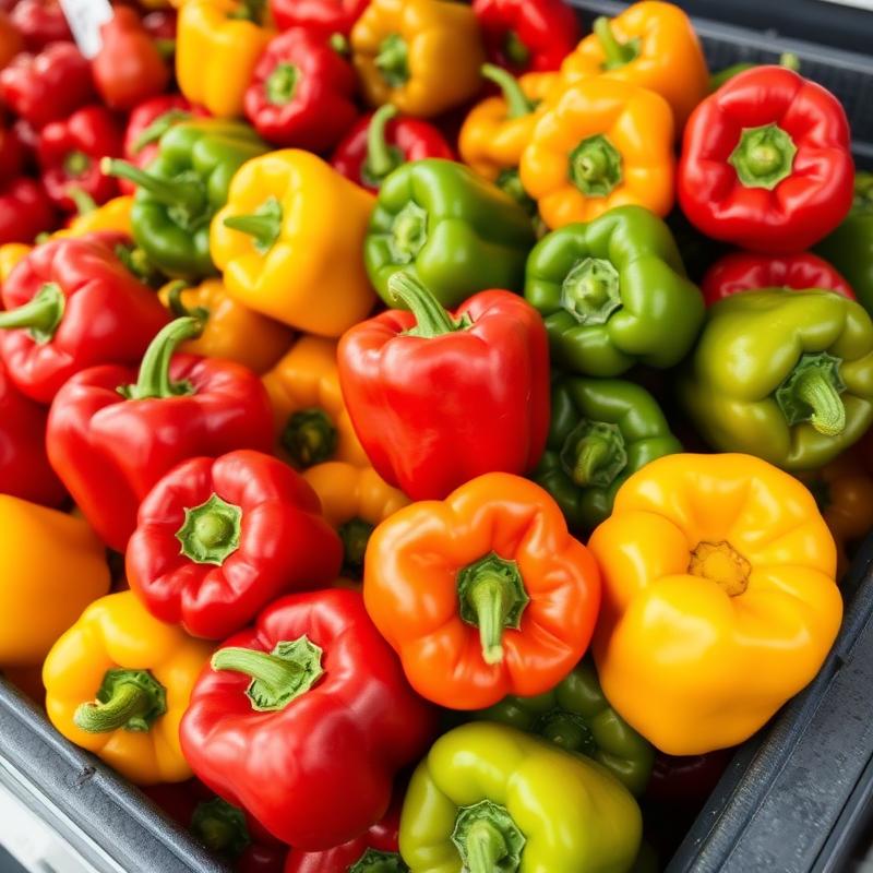 Peppers at Hana Market