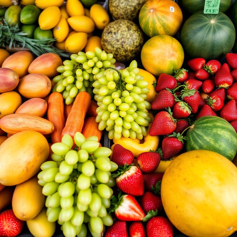 Seasonal Fruits at Hana Market